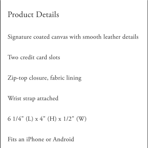 Coach Graphic Monogrammed Scattered Watermelon Print Zip Wristlet. - Picture 5 of 5